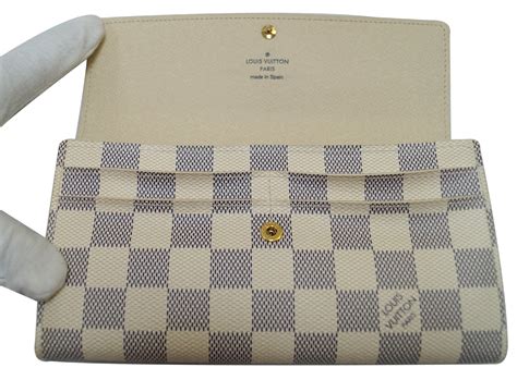 louis vuitton clemence wallet damier azur|vuitton sarah wallet.